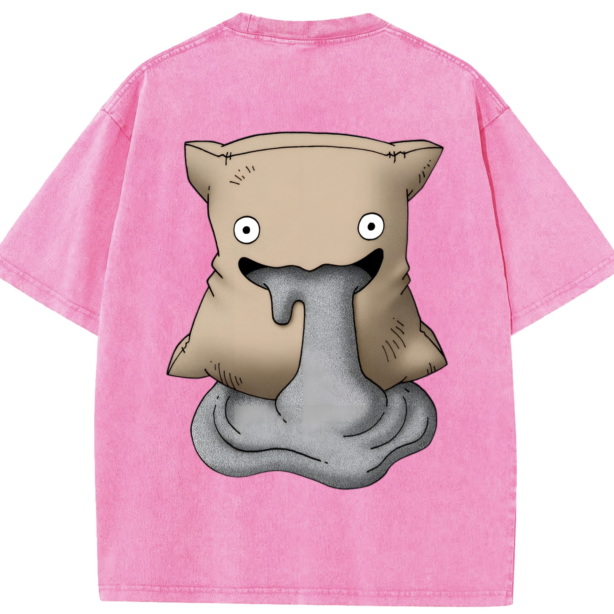 （画像用） ドラゴンクエスト Doragon Kuesuto Dragon Quest 綿100% ヴィンテージ風 半袖Tシャツ（背面プリント）